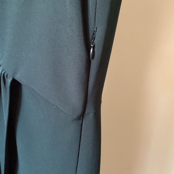 Zara forrest green wrap dress - Picture 3 of 9